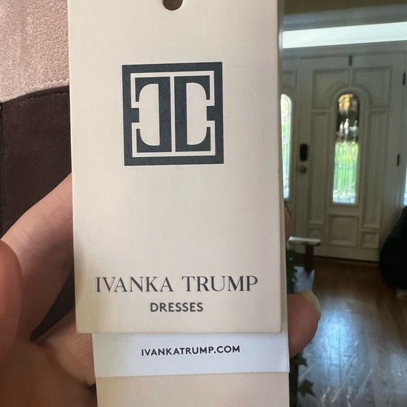 NWT Ivanka Trump suede dress size 4 - Picture 4 of 4